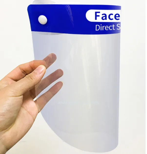 Transparent Protection Face Shield Visor with Foam Face Cover