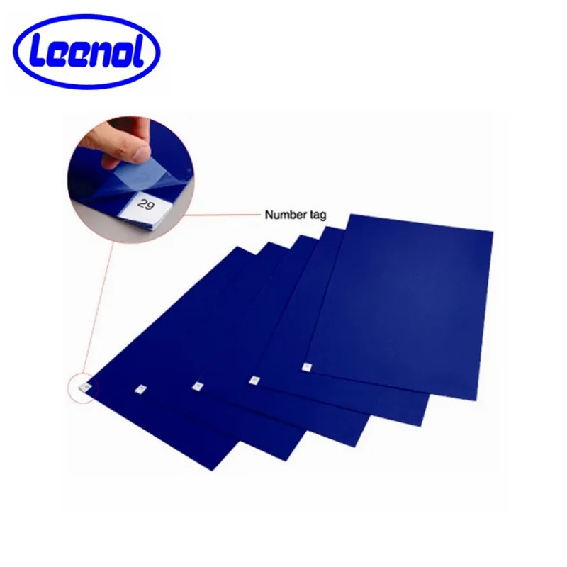 Using for Cleanroom 24′′*36′′ Stepping Pad Can Be Tearable Sticky Mat