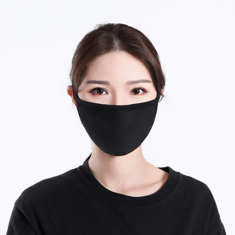 Wholesale 100% Cotton 2 Ply/3 Ply Reusable Personal Protection Face Mask