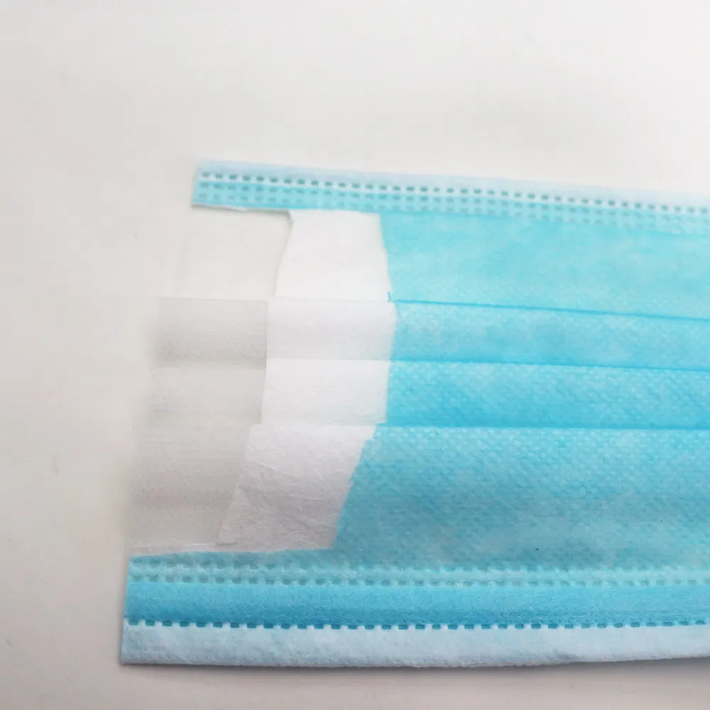 Wholesale 3 Ply Disposable Face Mask Restaurant Mouth Masks Anti Flu Face Mask