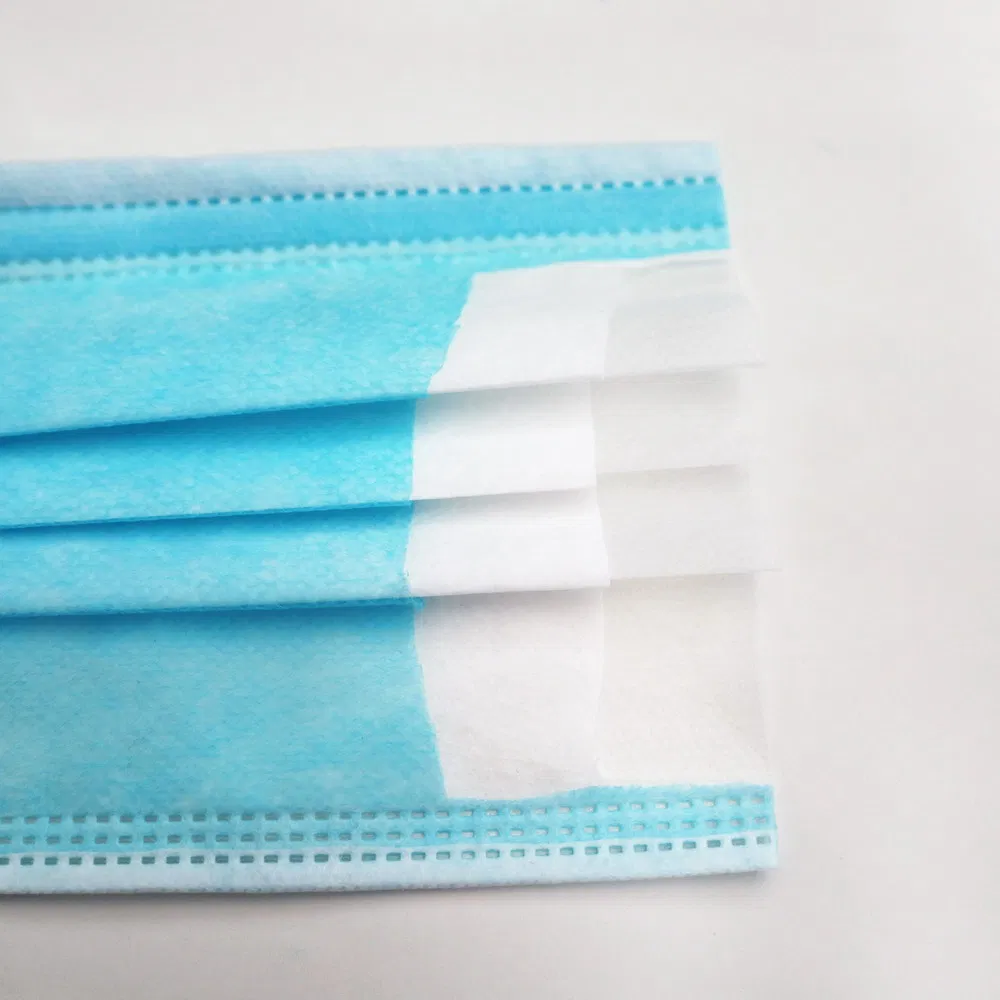 Wholesale 3 Ply Disposable Face Mask Restaurant Mouth Masks Anti Flu Face Mask