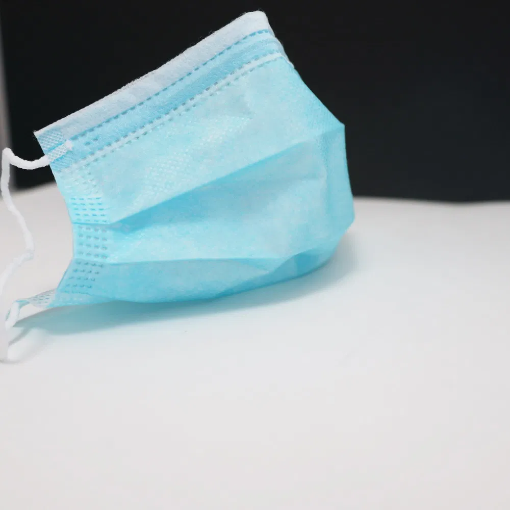Wholesale 3 Ply Disposable Face Mask Restaurant Mouth Masks Anti Flu Face Mask