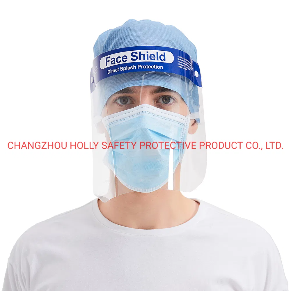 Wholesale Disposable Clear Face Visor Plastic Face Protector Facial Cover