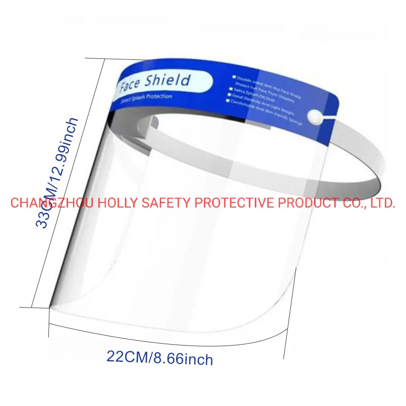 Wholesale Disposable Clear Face Visor Plastic Face Protector Facial Cover