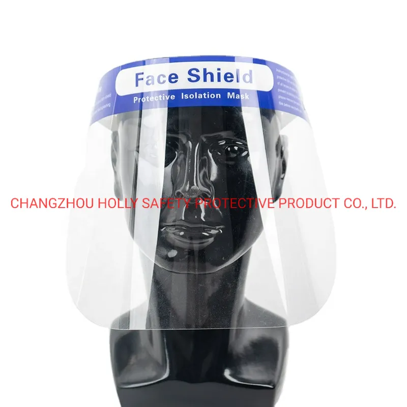 Wholesale Disposable Clear Face Visor Plastic Face Protector Facial Cover