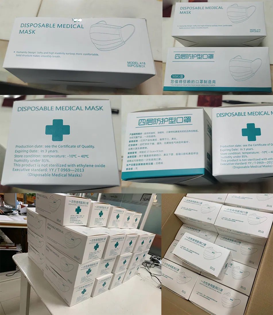 Wholesale Dustproof  Anti-Fog Mist Haze Breathable 3-Layer Adult Face Protection Disposable Masks