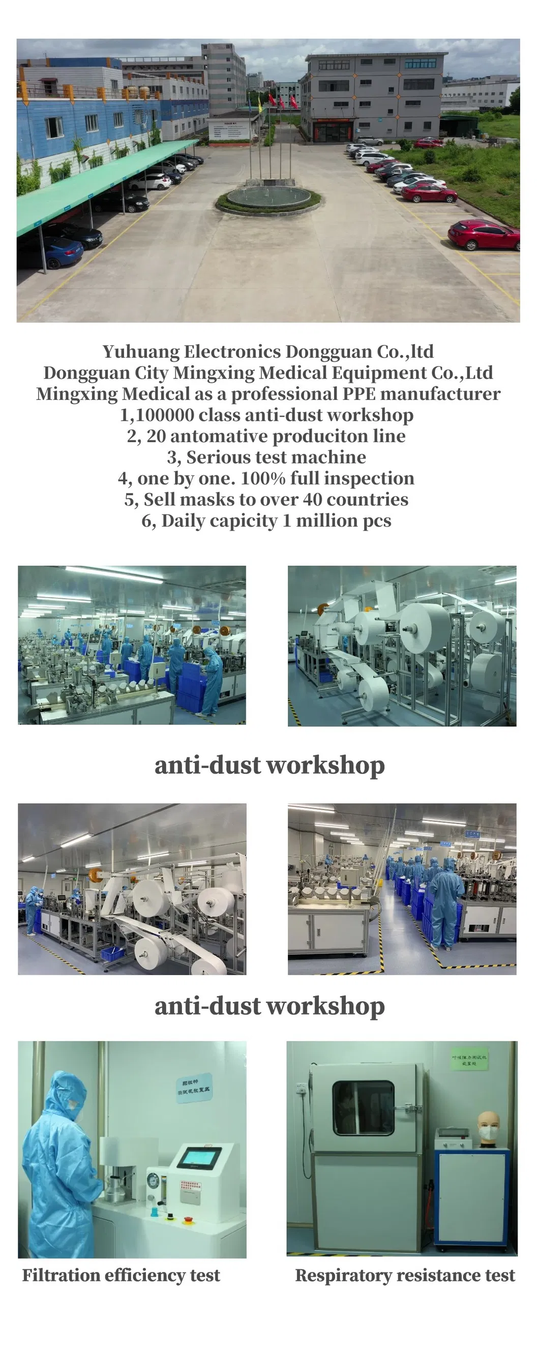 Wholesale Non-Medical 3 Layer Disposable Adult Civil Civilian Plain Face Mask with Earloops GB/T32610-2016 Supplier