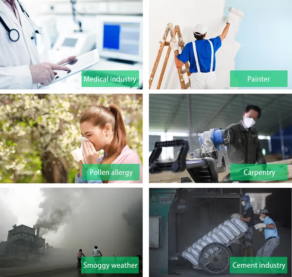 Wholesale Non-Medical 3 Layer Disposable Adult Civil Civilian Plain Face Mask with Earloops GB/T32610-2016 Supplier