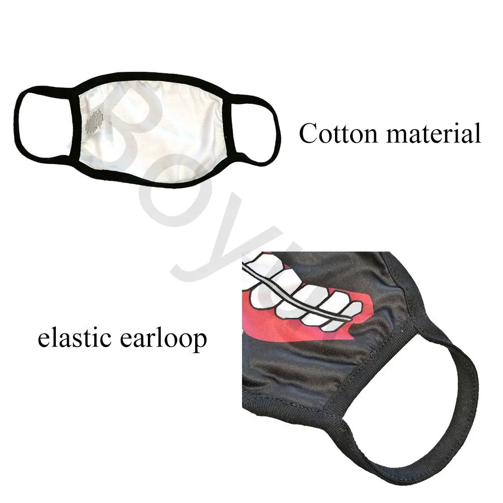 Wholesale OEM Cheap Price Anti Dust Washable Reusable Design Your Own Cotton Polyester Mouth-Muffle