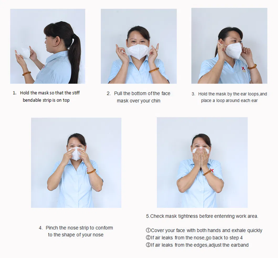 Wholesale Particulate Facial Protective Fashion Dust FFP2 KN95 N95 Respirator Face Mask