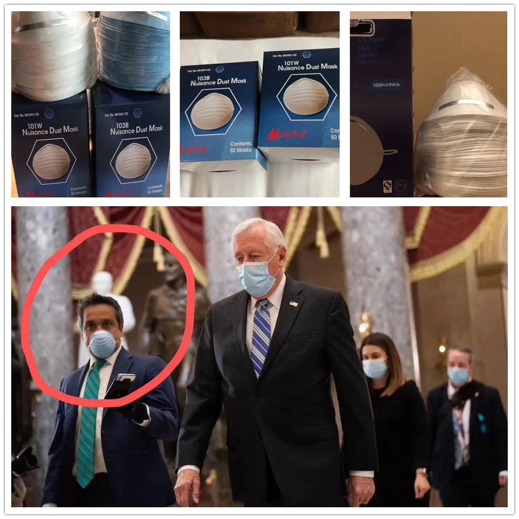 Widely Used by Government Makrite N95 FFP2 Disposable Cup Nuisance Dust Masks