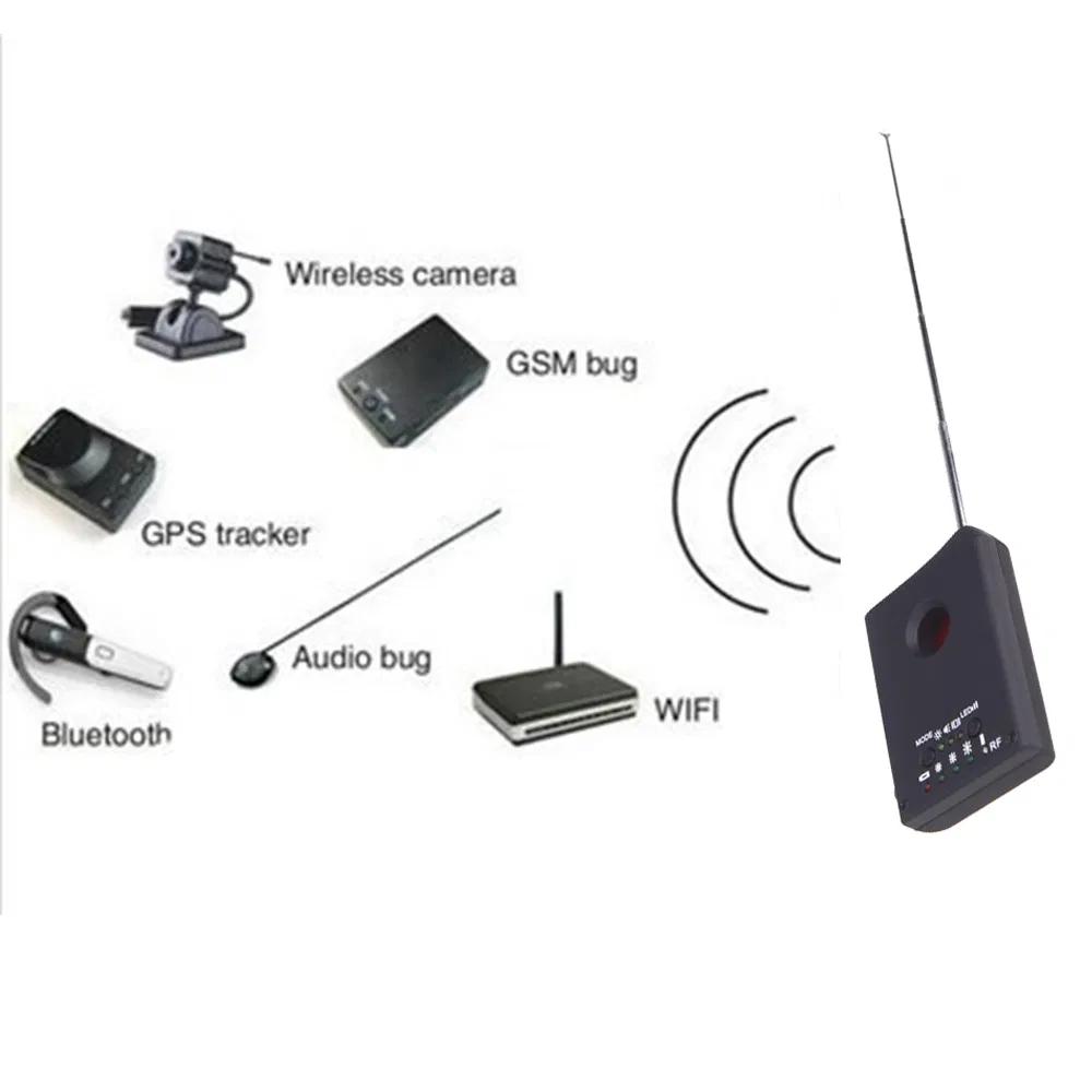 Wireless Micro RF Signal Detector Transmitting Cell Phone Bug Detector Cx309